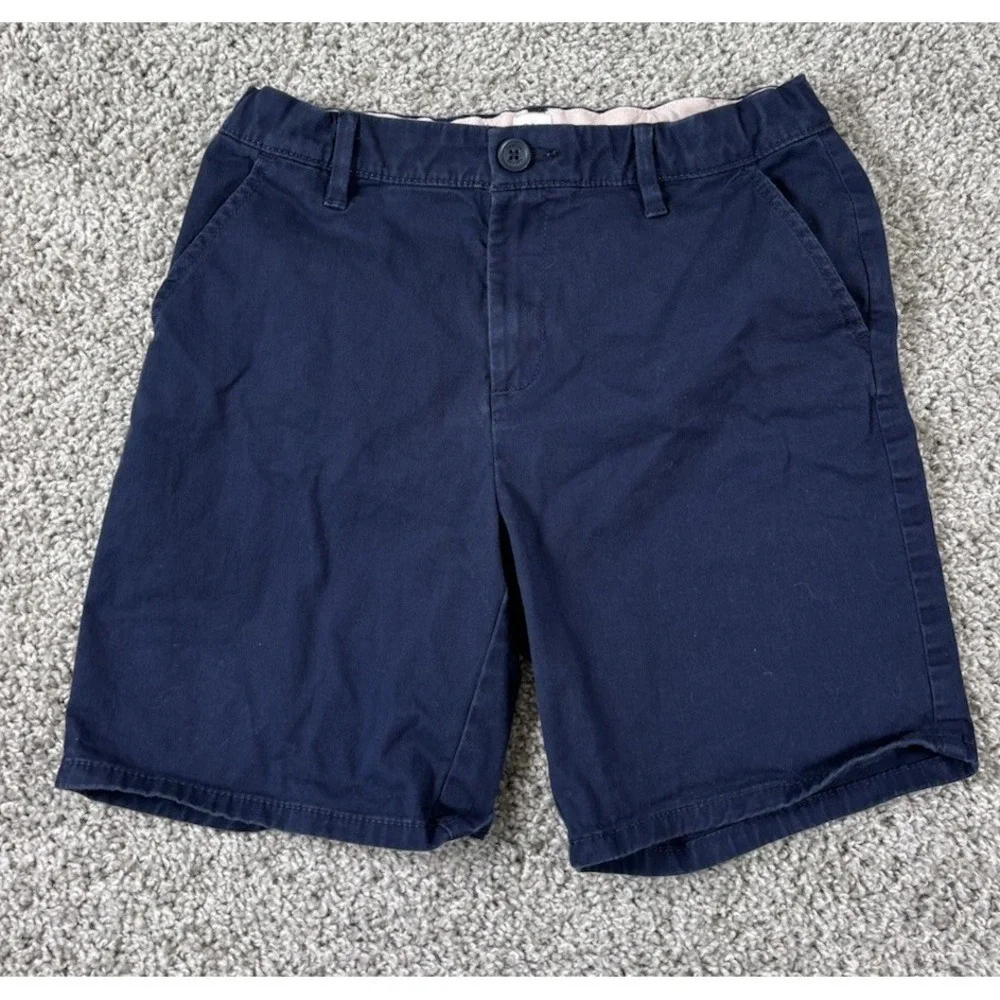 Gap Kids Uniform School Shorts - Lot Of 2 - Navy Khaki Girls Size 14
